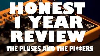 Behringer Crave Semi-Modular Analogue Monosynth: 1 year honest unbiased review - Pros & Cons -