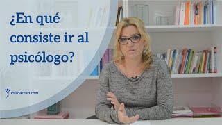 ¿En qué consiste ir al PSICÓLOGO? el papel del psicólogo