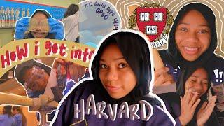 how i got into harvard  *stats, extracurriculars, essays, & more*