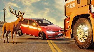 Realistic Highway Crashes #04 [BeamNG.Drive]