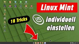 Linux Mint anpassen optimieren und Tuning wie bei Windows