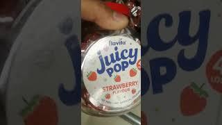 Juicy Pop #strawberryflavor #satisfyingsounds #viral #youtubeshorts #asmr