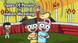 Types Of People In Indian Weddings ft. @PuffTalks  | Hindi Animation | WHO ARE YOU