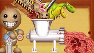 The Buddy, All Weapons in Meat Grinder | Kick The Buddy