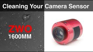 Cleaning a ZWO Camera Sensor