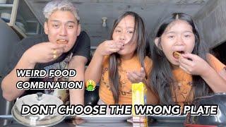 Don’t CHOOSE the Wrong Plate (Weird Food Combination Edition! ‍) | Grae and Chloe