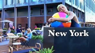 NYC Walking tour: Lower Manhattan, South Street Seaport Historic District, June 2024 | 4k