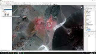 Mapping Alterations in Cuprite, Nevada with ENVI Modeler