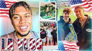 ALLTAGSVLOG in LOS ANGELES! NFL GAME, ESSEN UND CO mit Eli, Rohat, Melle, Eldos & Musti VLOG 211