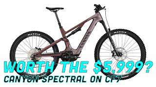 Is the 2022 Canyon Spectral ON CF 7 Worth the $5,999 Dollars?