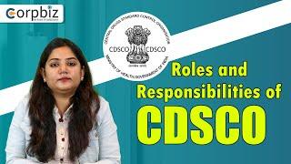 What are the Roles and Responsibilities of CDSCO?| Major Functions of CDSCO| Corpbiz