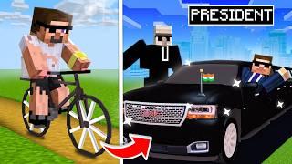 From Poor to Villager's President in Minecraft..