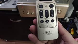 Denon PMA-2000 II R (1998) working video