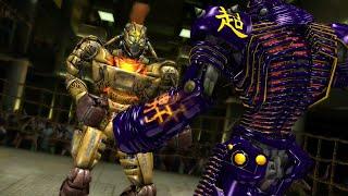 REAL STEEL THE VIDEO GAME - TARGET DESTROY (NOISY BOY vs MIDAS)