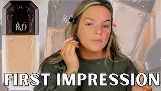 NEW *VIRAL* KVD FULL COVERAGE SERUM FOUNDATION TESTED | Casey Holmes