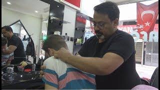 ASMR Turkish Barber Face,Head and Body Massage 154