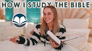 Bible study using Bible commentary ️‍ | Emma Stevens