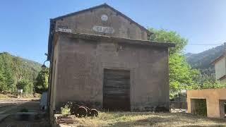 La vecchia stazione ferroviaria di Gairo Taquisara