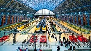 A Walk Through St. Pancras International Railway Station, London