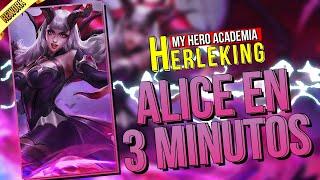 ALICE EN 3 MINUTOS DESPUES DEL REWORK , Como usar a Alice, Alice guia, Alice equipamiento - MLBB