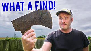 Making A Handle & Restoring A VINTAGE AXE!