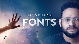 5 Highly Recommended Free Fonts for UI Design with real examples | #freefonts #googlefonts #uidesign