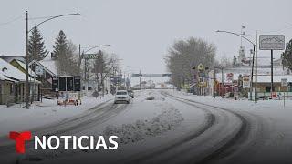 La primera gran ola de frío de 2025 traerá nevadas, ventiscas y tormentas | Noticias Telemundo