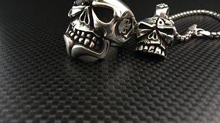 Chris Black Designs Skull Ring and Pendant