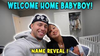 TAKING OUR BABY HOME AFTER LABOR !! * NAME REVEAL *