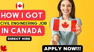 How to Get a Civil Engineering Jobs in Canada | Civil Engineer Jobs in Canada Scope, Life, Salary 