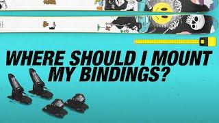 Where to mount your ski bindings | J skis