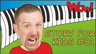 Story for Kids from Steve and Maggie #01 | English for Children | Kids TV