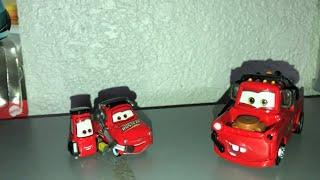 reviewing nascar mater and Luigi and Guido