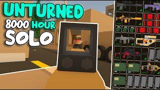 How A 8000 HOUR SOLO RAGS TO RICHES - Unturned Vanilla PvP