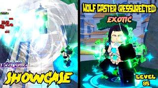 WOLF GANGSTER (RESSURECTED) LVL 85 EXOTIC UNIT SHOWCASE - ANIME LAST STAND