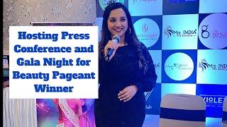 Hosting Press Conference and Gala Night for a Beauty Pageant