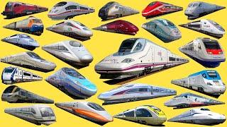 Super High-Speed Trains: Fastest Trains in the World | Maglev, Shinkansen, Eurostar, Amtrak, Thalys