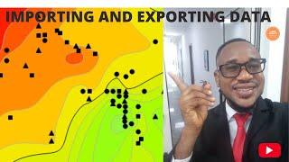 IMPORTING AND EXPORTING EXISTING DATA IN ARCGIS-EXERCISE 7