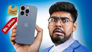 I BOUGHT ₹2000 iPhone 15 Pro Max from Amazon??
