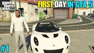 FIRST DAY IN LOS SANTOS GTA 5 GAMEPLAY EP1