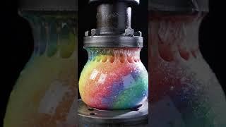Slime Stress Ball vs HYDRAULIC PRESS! (Satisfying ASMR EXPLOSION)