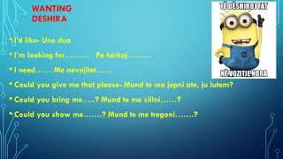 Lesson 4 - Greetings and Short Phrases in Albanian