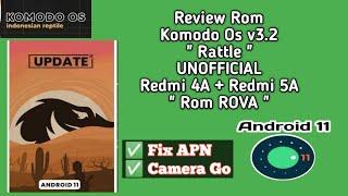 Review Rom Komodo Os v3.2 Unofficial Di Redmi 4A + Redmi 5A Bases Android 11