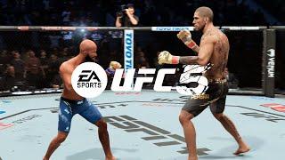 UFC 5 - *ABSOLUTE MISMATCH* - Alex Pereira Vs Demetrious Johnson FULL FIGHT!