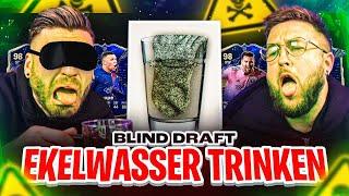 Ist das ABARTIG..Wer muss FUßWASSER TRINKEN ️ Blind Draft Challenge EA FC 24 !!