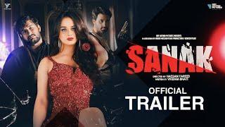 Sanak Official Trailer | Shyraa Roy | Vikram Bhtt | Latest  Pakistani movie | Pakistani movie