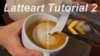 Easy-to-learn Latte Art Basic Tutorial Education Video Part 2!