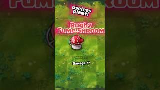 1 Rugby Fume-Shroom Vs 60 Zombies  PvZ Fusion #pvz #pvzfusion