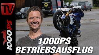 Wheelie fahren lernen. Motorrad Wheelieschule von Dirk Manderbach