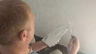 декоративная штукатурка стен из финишной шпаклевки своими руками